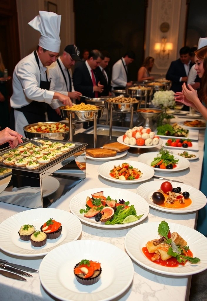 Transform Your Corporate Event: Why a Luxury Event Planner Is Your Best Investment! - 8. Curated Culinary Experiences